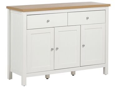 Commode lichthout/wit ATOCA