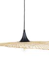 Lampe de suspension en bambou clair 60 cm FLOYD_792267
