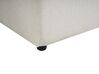 Right Hand Fabric Corner Sofa Bed with Storage Light Beige LUSPA_900932