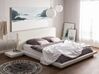 EU King Size Waterbed with Bedside Tables White ZEN_754507