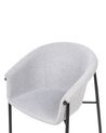 Conjunto de 2 sillas gris claro/negro AMES_868305