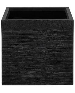 Kukkaruukku savikuituseos musta 40 x 40 x 38 cm PAROS