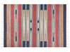 Cotton Kilim Area Rug 200 x 300 cm Multicolour GANDZAK_870096