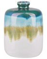 Stoneware Flower Vase 22 cm Multicolour COLOSSE_810712