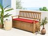 Bench Seat Pad Cushion 45 x 148 cm Red SOVANA _879879