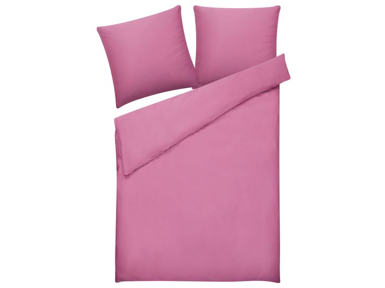 Joop! Biancheria Da Letto Raso Makò 'Checks' – 1 Federa Rosa – 155x220 Cm - 4