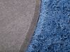 Kék hosszú szálú szőnyeg ⌀ 140 cm CIDE_746892