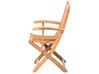 Dřevěná zahradní sada stolu a židlí MAUI_681714