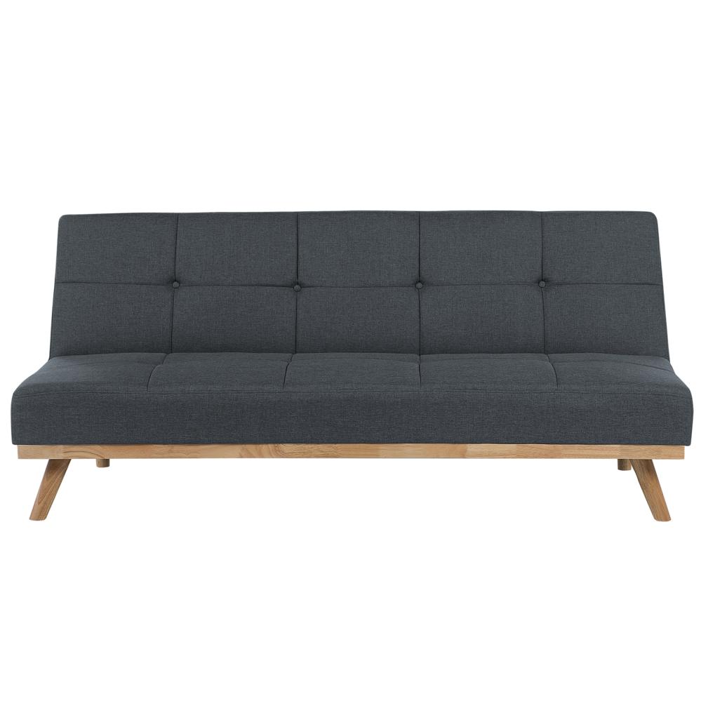 Sofa rozkładana ciemnoszara FROYA