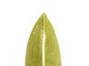 Dekokissen Blättermotiv Samtstoff hellgrün / gold 45 x 45 cm 2er Set MONSTERA_837824