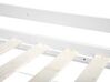 Lit superposé en bois blanc 90 x 200 cm avec tiroirs REVIN_797098