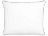 Set of 2 Microfibre Bed High Profile Pillow 50 x 60 cm PELISTER_898161
