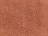 Sofá esquinero de tela marrón dorado derecho VINTERBRO_907026