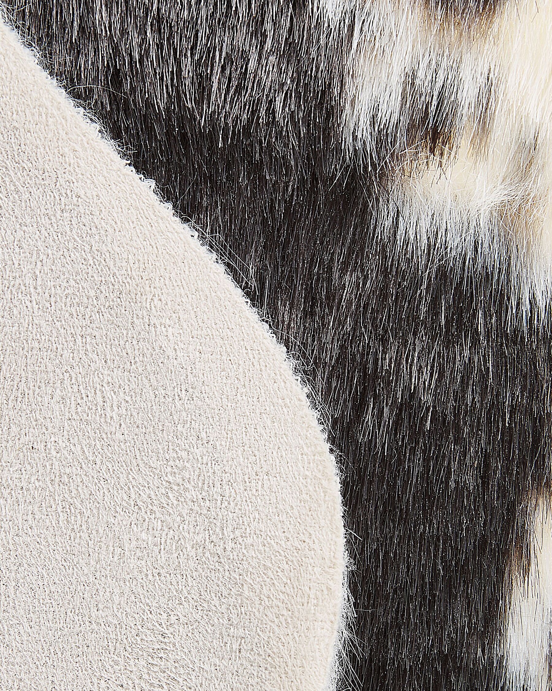 Faux Cowhide Area Rug Black 60 x 90 cm NAMBUNG Beliani.co.uk