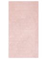 Tappeto pelle sintetica rosa 80 x 150 cm THATTA_866757
