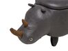 Tmavě šedá stolička nosorožec RHINO_710449