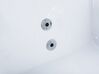 Fehér whirlpool masszázskád LED világítással 170 x 75 cm GALLEY_717988