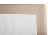 Letto boxspring in tessuto beige 180 x 200 cm PRESIDENT_694488