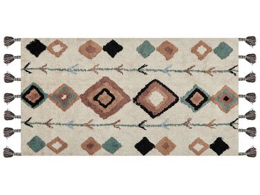 Bavlněný koberec 80 x 150 cm barevný ESKISEHIR