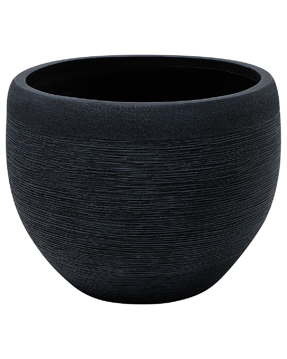 Vaso pietra nero 50 x 50 x 39 cm ZAKROS 