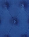 Fauteuil style Chesterfield en tissu bleu marine VIBORG II_708310