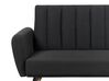Fabric Sofa Bed Black VIMMERBY_899976