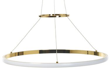 Lampe LED suspendue en métal doré TANO