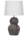 Ceramic Table Lamp Black GUAPORE_822374
