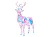 Outdoor LED Decoration Reindeer 90 cm Multicolour POLARIS_887069