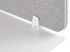 Pannello divisorio per scrivania grigio chiaro 80 x 40 cm WALLY_800928