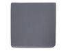 Set di 8 sedie tessuto grigio scuro e bianco BACOLI_825759