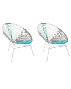 Narutuoli polyrottinki monivärinen valkoinen 2 kpl ACAPULCO Narutuoli polyrottinki monivärinen valkoinen 2 kpl ACAPULCO