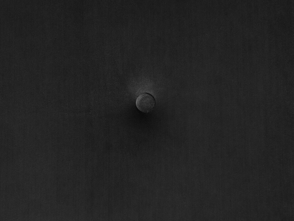 Left Hand Velvet Corner Sofa Bed Black VADSO Beliani.co.uk