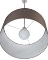 Lámpara de techo de poliéster marrón/blanco 108 cm ELBE_756311