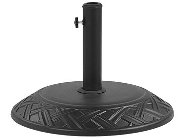 Pied de parasol en béton noir ⌀ 50 cm CAPACI