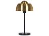 Metal Table Lamp Gold and Black SENETTE_822327