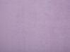 Chaiselongue Samtstoff violett linksseitig NIMES_696885