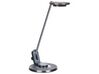 Metal LED Desk Lamp with USB Port Silver and Black CORVUS_854201