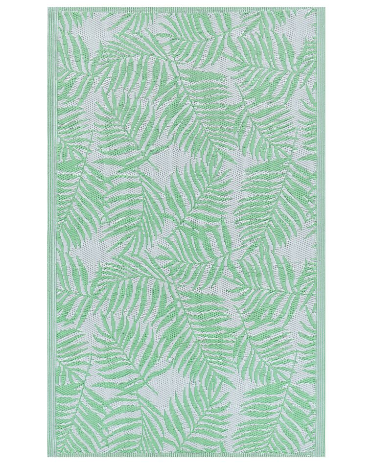 Vloerkleed polypropyleen groen 120 x 180 cm KOTA_716073