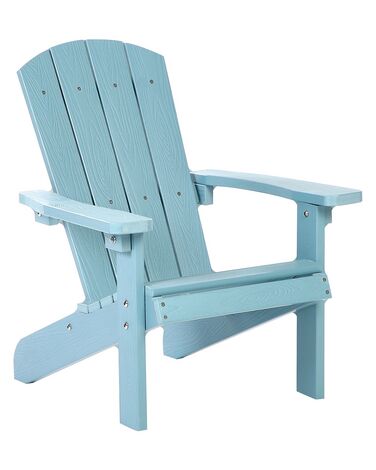 Krzesło ogrodowe dla dzieci jasnoniebieskie ADIRONDACK