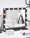 Make-up spiegel met LED zwart  60 x 50 cm BEAUVOIR_814037