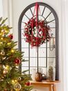 Christmas Wreath ⌀ 40 cm Red PUROL_836462
