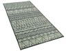 Teppich schwarz-grau Zickzackmuster 80 x 150 cm KEBAN _796358
