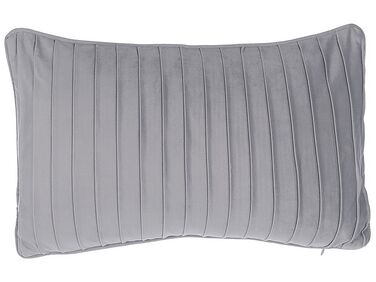 Cushion Striped 30 x 50 cm Grey KOMANA