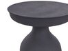 Fekete fém kisasztal kétdarabos szettben COTA/TENJO_883259