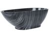 Badewanne freistehend schwarz Marmor Optik 170 x 80 cm RIOJA_809416