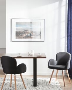 Tuoli kangas musta 2 kpl BROOKVILLE Tuoli kangas musta 2 kpl BROOKVILLE