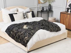 Musta huopa 180 x 130 cm GODAVARI