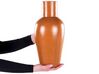 Terracotta Decorative Vase 37 cm Orange KARFI_850415