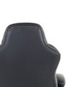 Kancelářská židle černá/tmavě hnědá PRINCE_341690